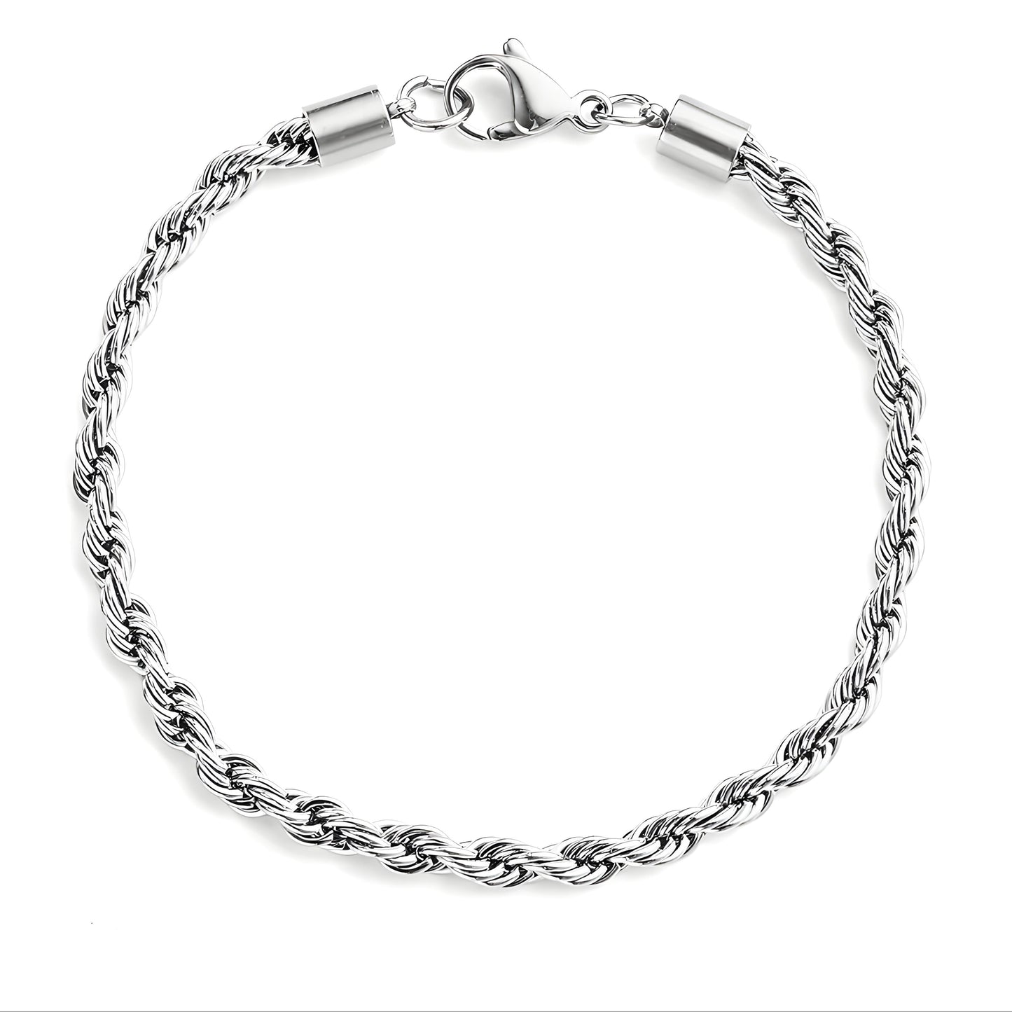 Stellar Touch Silver Chain Bracelet