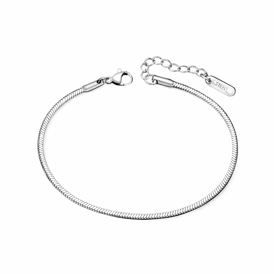 Lunar Touch Silver Chain Bracelet