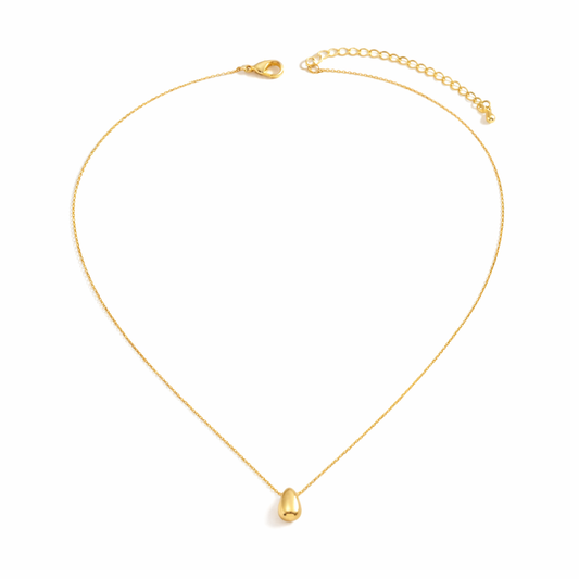 Water Drop Gold Necklace